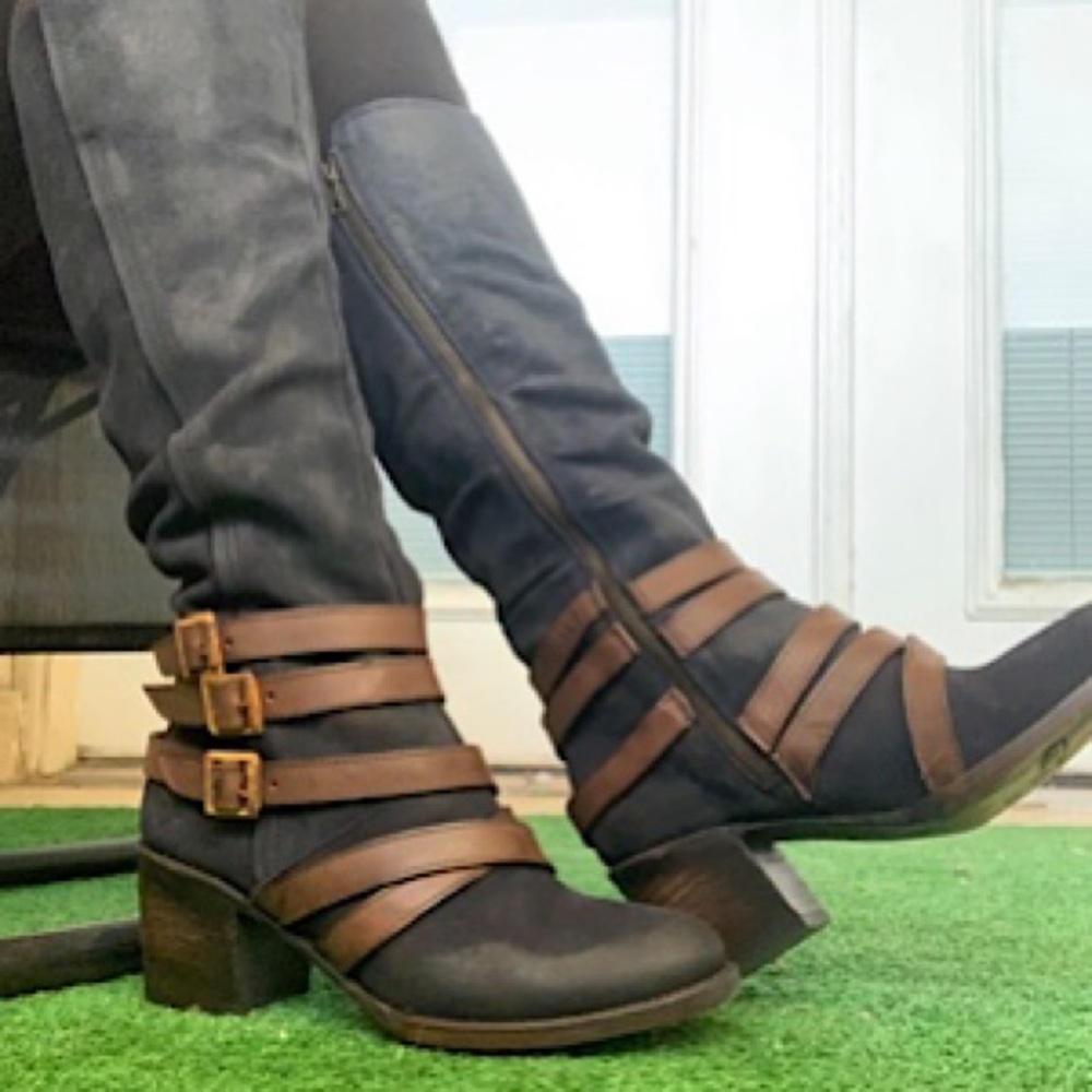 “NEW” Freebird by Steven Jules Harness Riding Boot